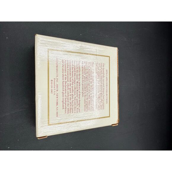 Vintage Avon 1876 Cape Cod Ruby Red 5" Dessert Bowl – New in Box - Picture 8 of 8